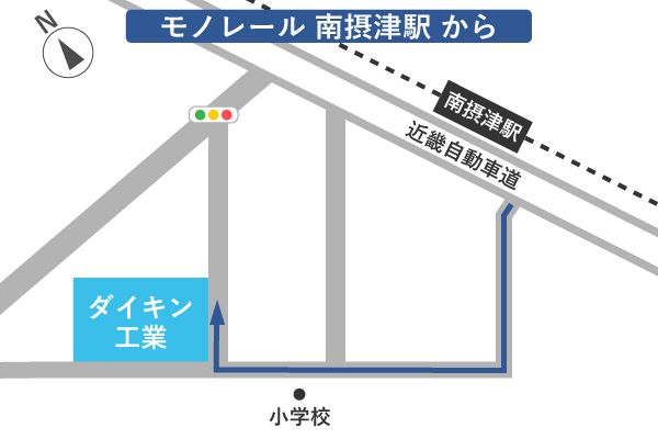 堺支部（金岡）　拠点地図｜ダイキン工業労働組合